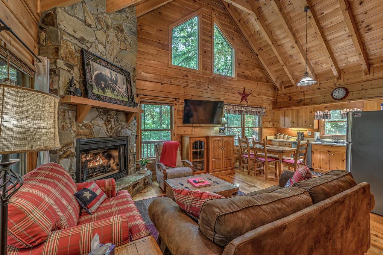 Golden Eagle Ga Cabin - Hot Tub, Firepit & Fast Wifi Блу-Ридж Экстерьер фото