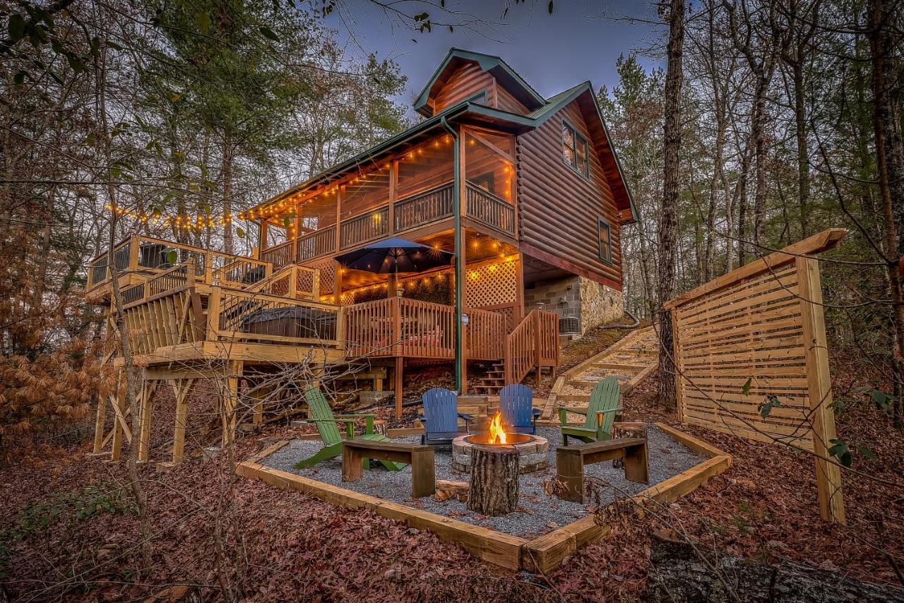 Golden Eagle Ga Cabin - Hot Tub, Firepit & Fast Wifi Блу-Ридж Экстерьер фото